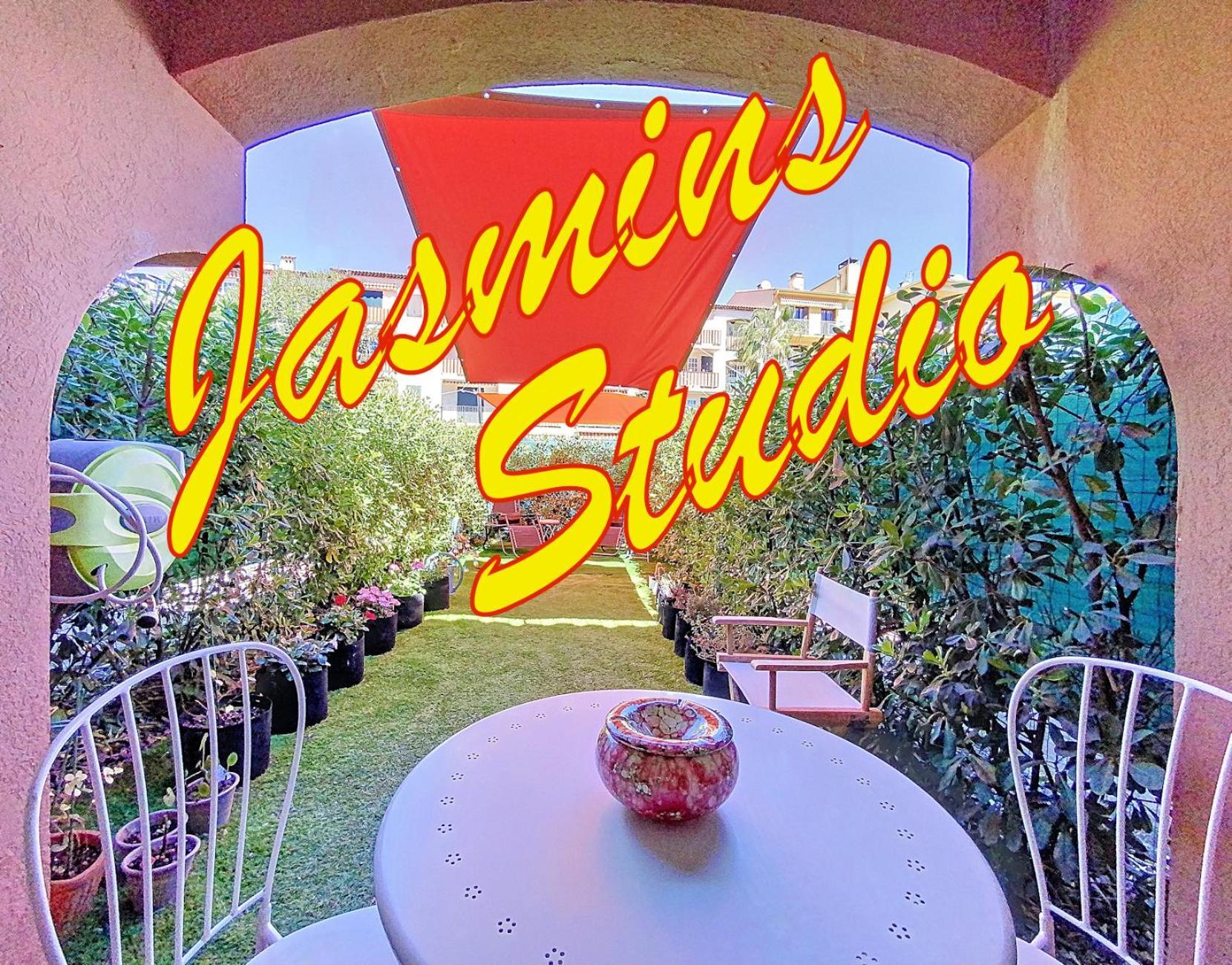 Cosy, Wi-Fi, Jardin & Parking, Jasmins Studio En Cote-D'Azur Vallauris Exteriör bild